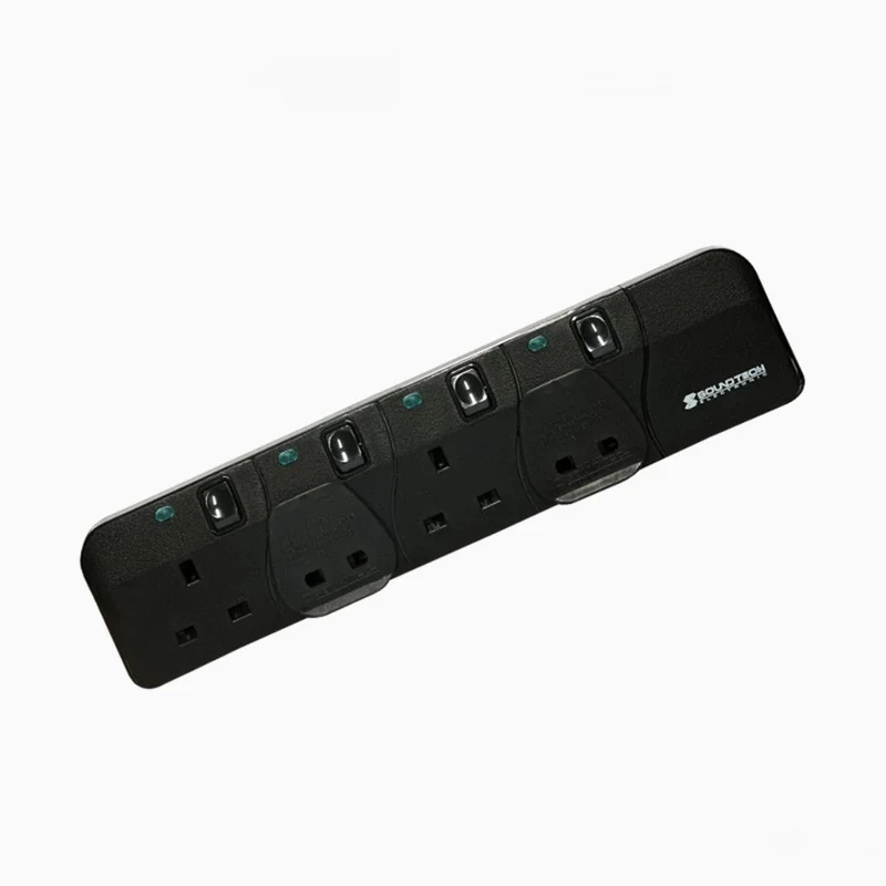 SoundTeoh PS-804 4 Way Extension Socket (2M)