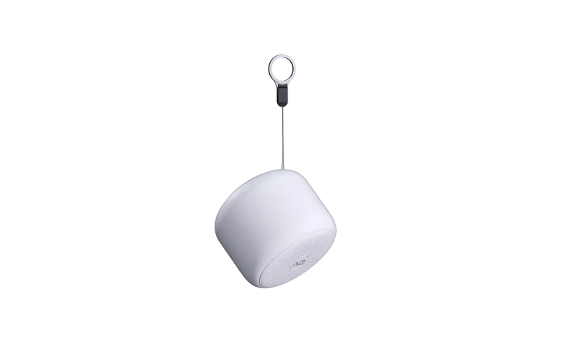 Alpha & Delta Play Mini Bluetooth 5.1 Speaker (White)