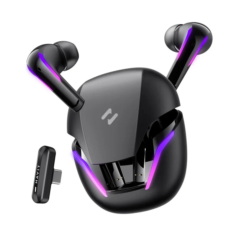 Havit TW970 TWS RGB Gaming Bluetooth Headset - Black