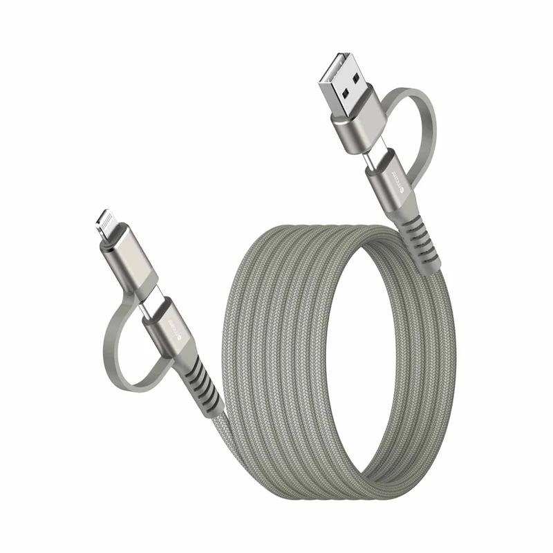 Mazer InfiniteLink Cobra Magnetic 4-in-1 2M/60W Fast Charging Cable