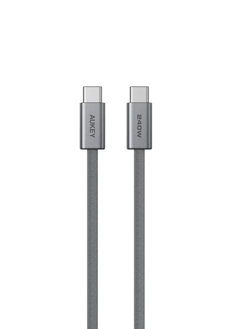 Aukey CB-DCC241 Circlet Blink 1m 240W DTY Braided USB-C to C Cable