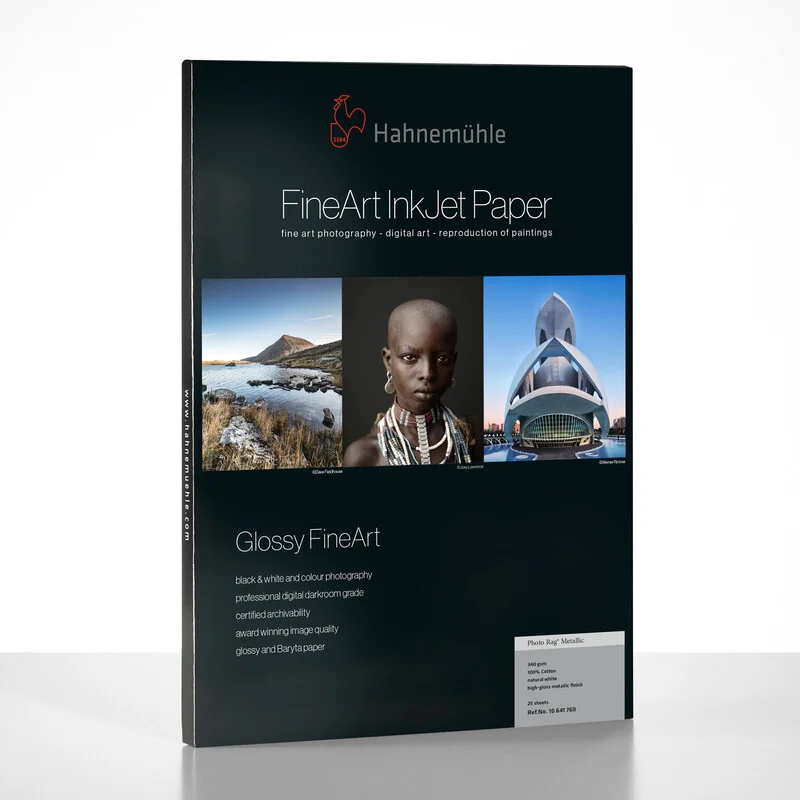 Hahnemuhle Glossy Fine Art Photo Rag® Metallic