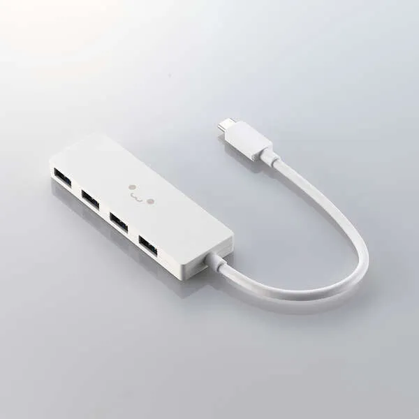 Elecom USB Type-C 4-port USB 5Gbps hub U3HC-H040NV