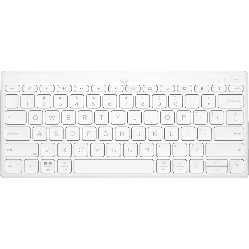 HP 350 Compact Multi-Device Bluetooth Keyboard – White