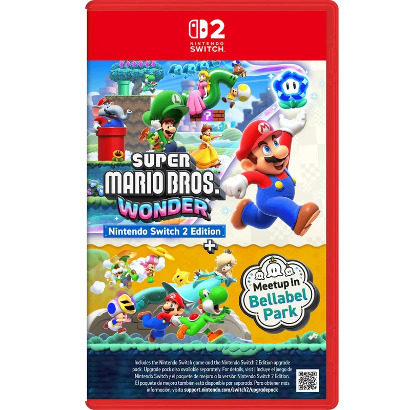Nintendo Super Mario Bros. Wonder + Meetup in Bellabel Park Switch 2 New Game (2026)