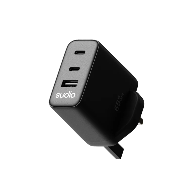 Sudio P3 65W Charger (Black)