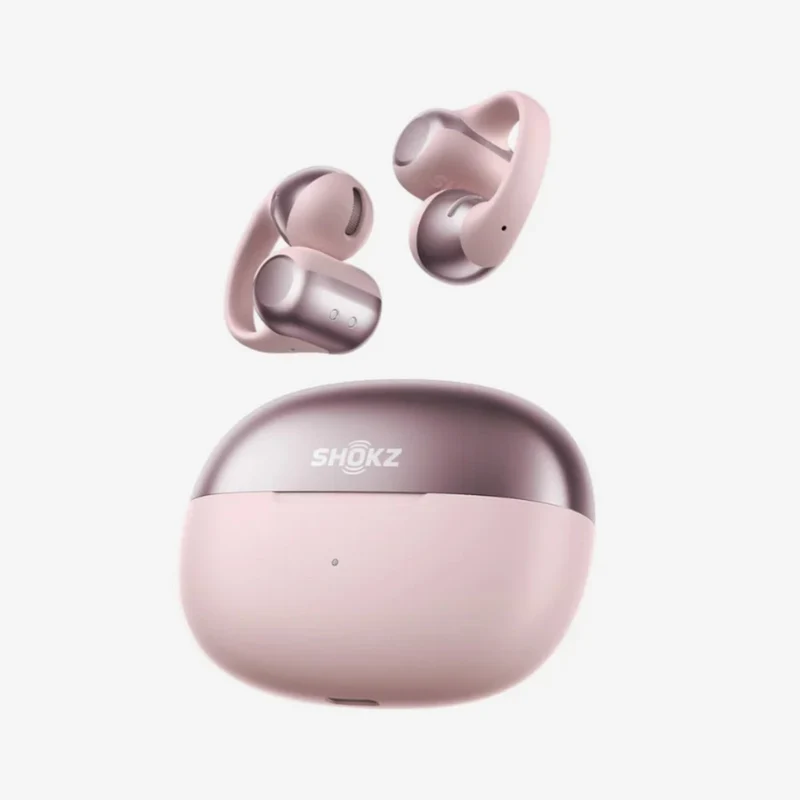 Shokz OpenDots One Clip-On True Wireless Earbuds (Pink)