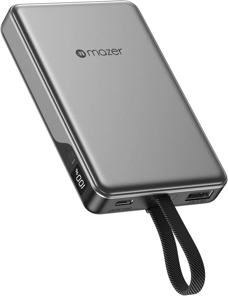 Mazer PC35L10V3 10000mAh Power Bank PD35W (BlackGrey)
