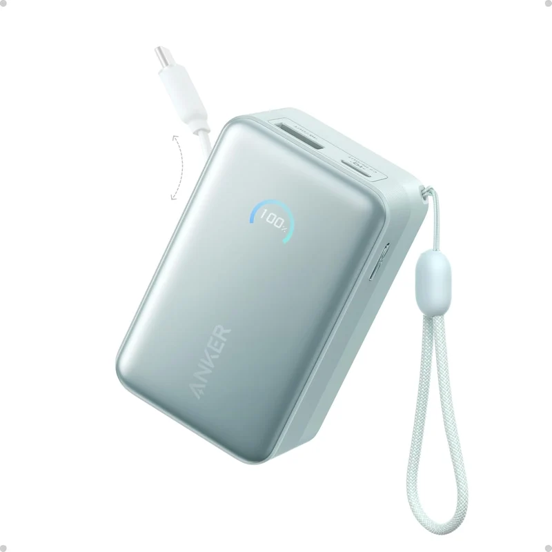 Anker Nano 10000mah Power Bank 45W (Green)