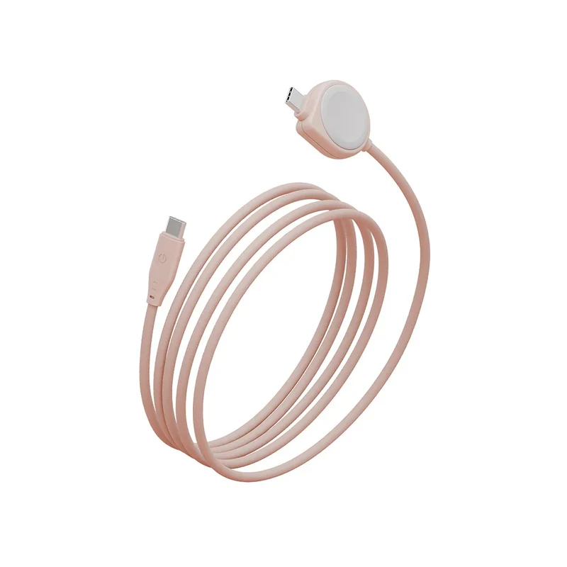 Energea Flow Duo Watch 2-in-1 60W C-C Cable with Apple Watch Charger 1.5M