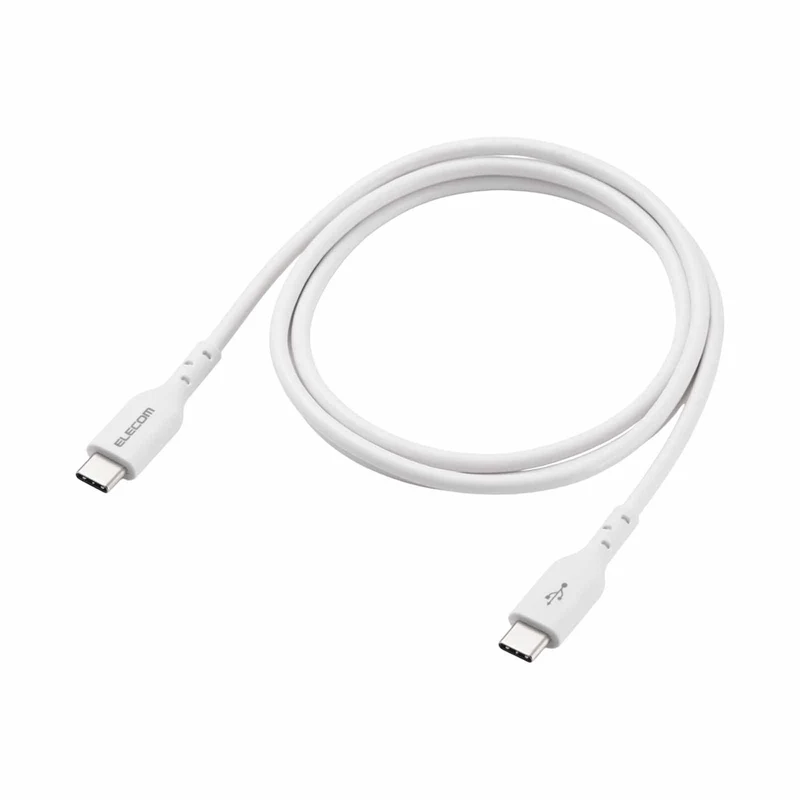 Elecom USB-C to USB-C 240W PD Cable (White)