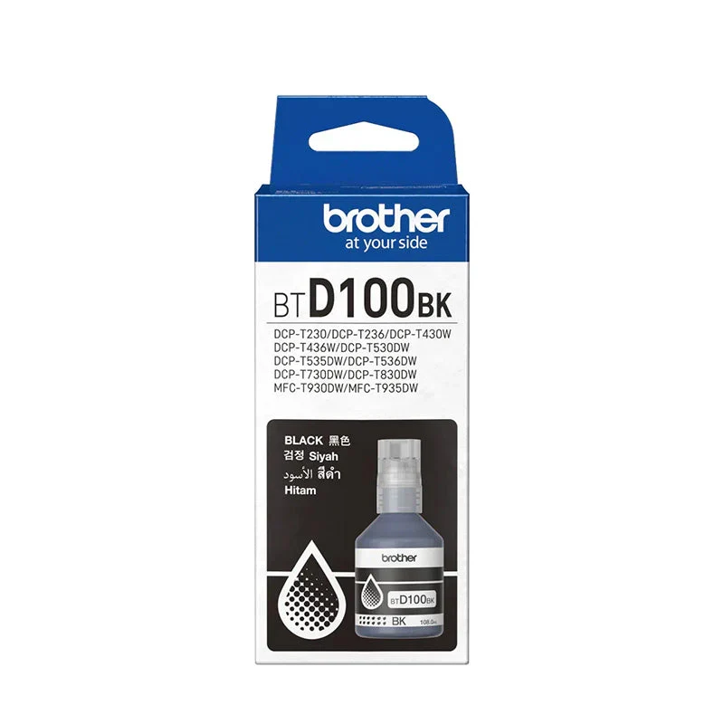 Brother BTD100BK Black Ink Bottle