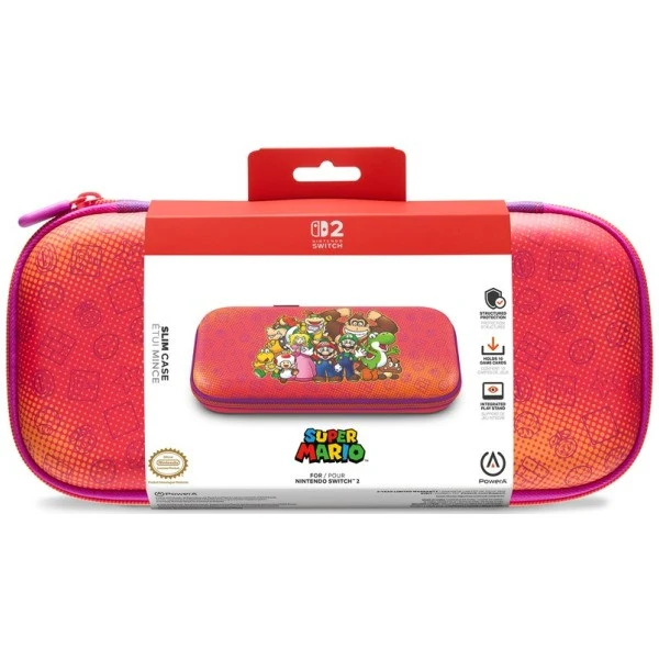 PowerA Super Mario & Friends Slim Case for Nintendo Switch 2