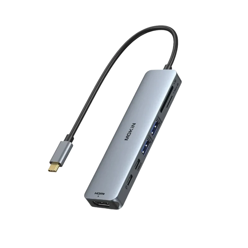 MOKiN 7-in-1 USB-C Hub HDMI Adapter