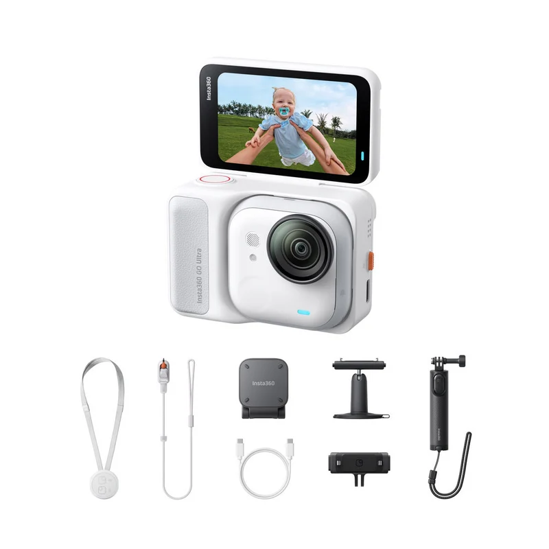 Insta360 GO Ultra Creator Bundle - Arctic White