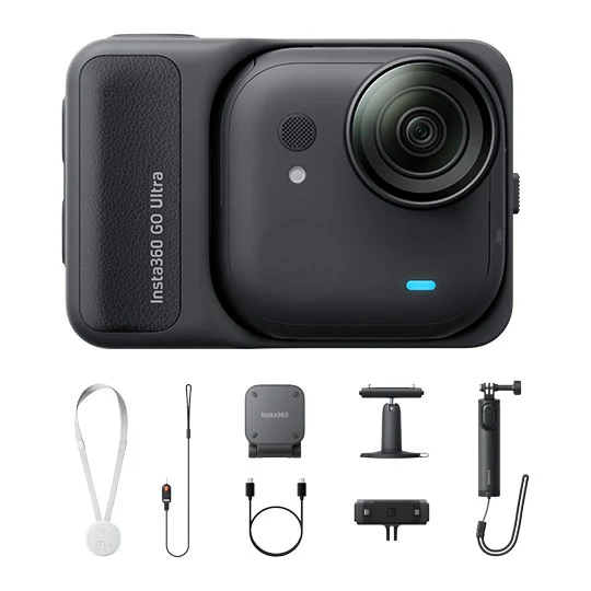 Insta360 GO Ultra Creator Bundle Action Camera - Black