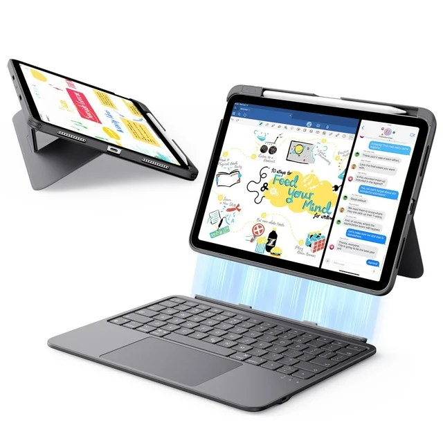 ESR iPad (A16) 11th/10th Gen Flex Keyboard Case