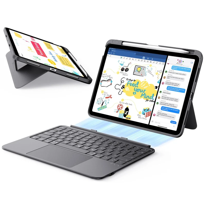 ESR iPad Air 11" (M3/M2) & 5th/4th Gen Flex Keyboard Case