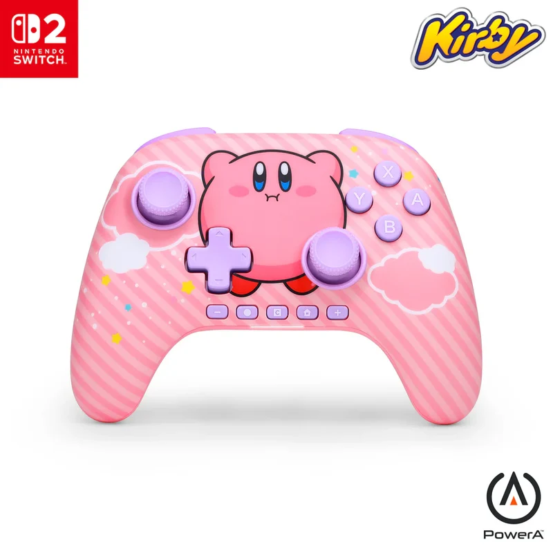 PowerA Advantage Wireless Controller for Nintendo Switch 2 – Kirby Puff