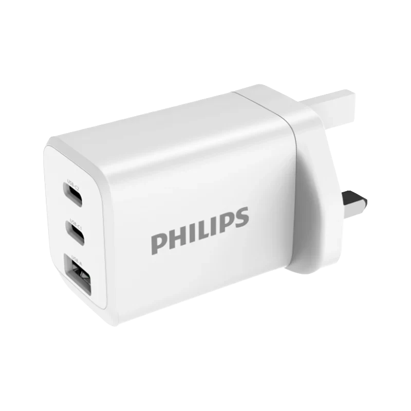 Philips 65W GaN Fast Wall Charger 2C1A