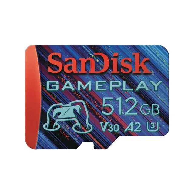 SanDisk GamePlay microSD™ Card for Mobile and Handheld Console Gaming - 512GB