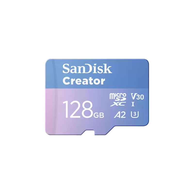 SanDisk Creator microSD Card - 128GB