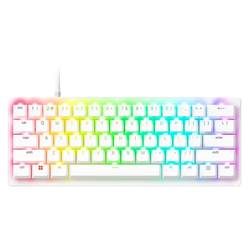 Razer Huntsman V3 Pro Mini Wired Gaming Keyboard - White