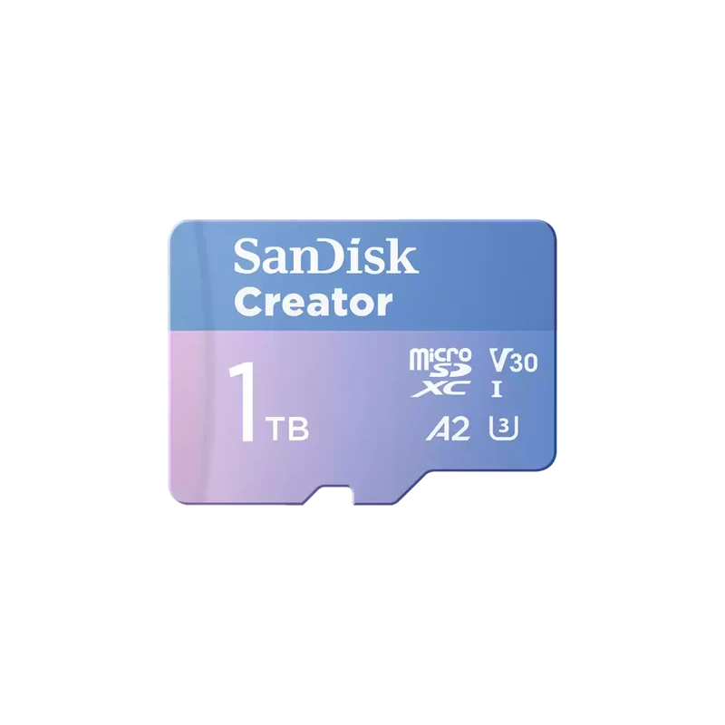 SanDisk 1TB Creator microSD Card